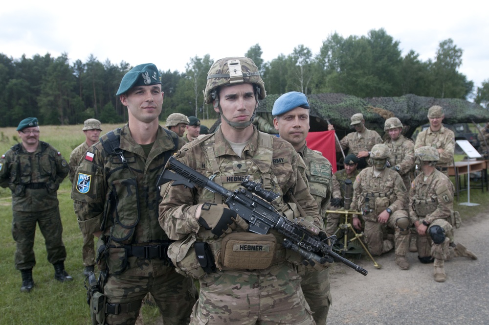 Military Operations in Urban Terrain training in Wedrzyn, Poland
