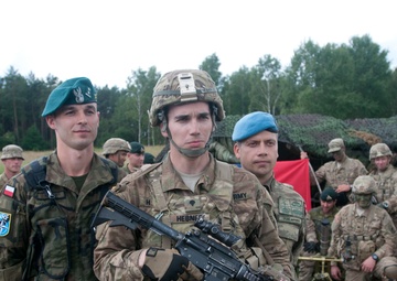 Military Operations in Urban Terrain training in Wedrzyn, Poland