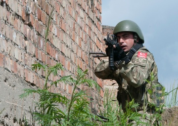 Military Operations in Urban Terrain training in Wedrzyn, Poland