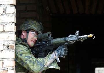 Military Operations in Urban Terrain training in Wedrzyn, Poland
