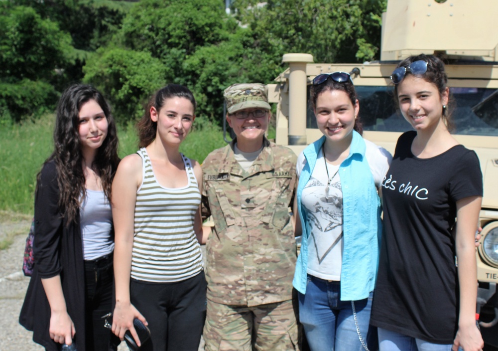 United States and Bulgarian Militaries Static Display of Mission Equipment Event