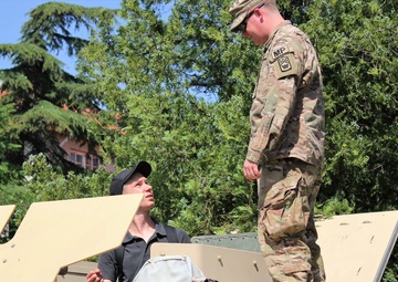 United States and Bulgarian Militaries Static Display of Mission Equipment Event