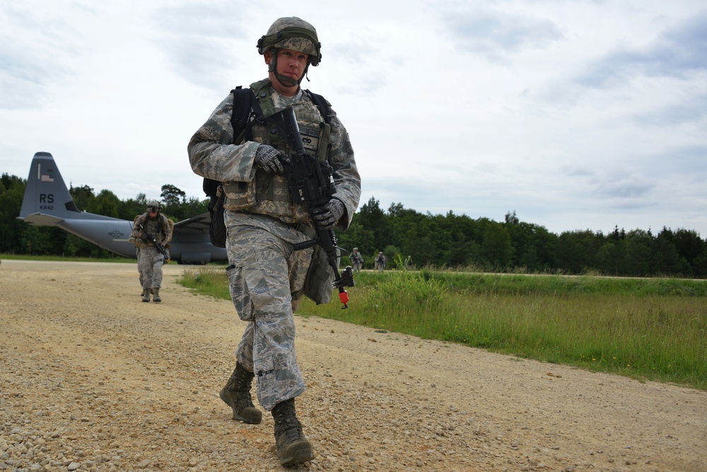 Swift Response 16; air-land operations