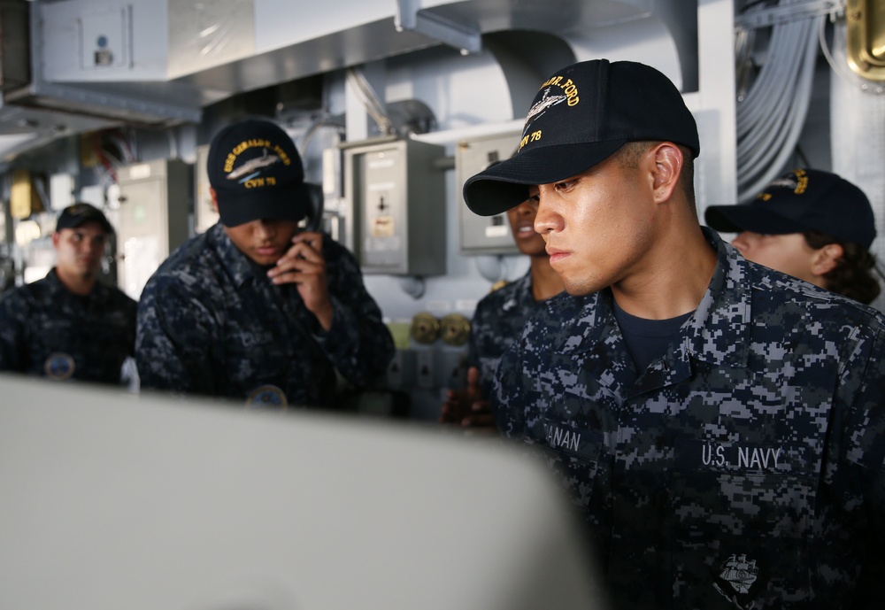 Loss of steering casualty drill