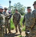 Major General Charles Gable visits Alabama Army National Guard Engineers in Romania