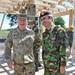 Major General Charles Gable visits Alabama Army National Guard Engineers in Romania