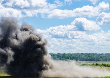 Exercise Anakonda 2016: Explosive Demonstration Summarizes Exercise for Distinguished Guests