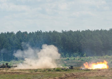 Exercise Anakonda 2016: Explosive Demonstration Summarizes Exercise for Distinguished Guests