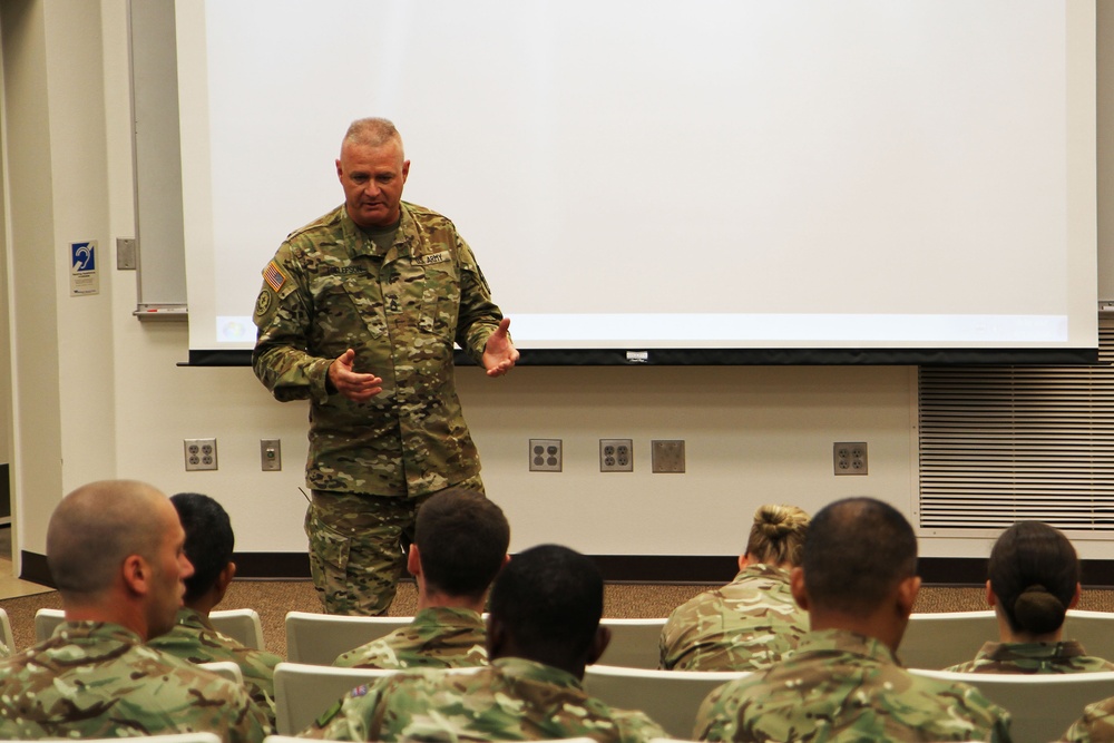 Scottish Soldiers drive American trucks