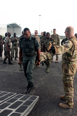Multinational Medevac Training at Central Accord 2016