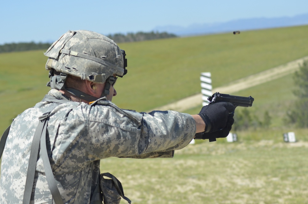 235th Military Police Company M9 Beretta Qualification