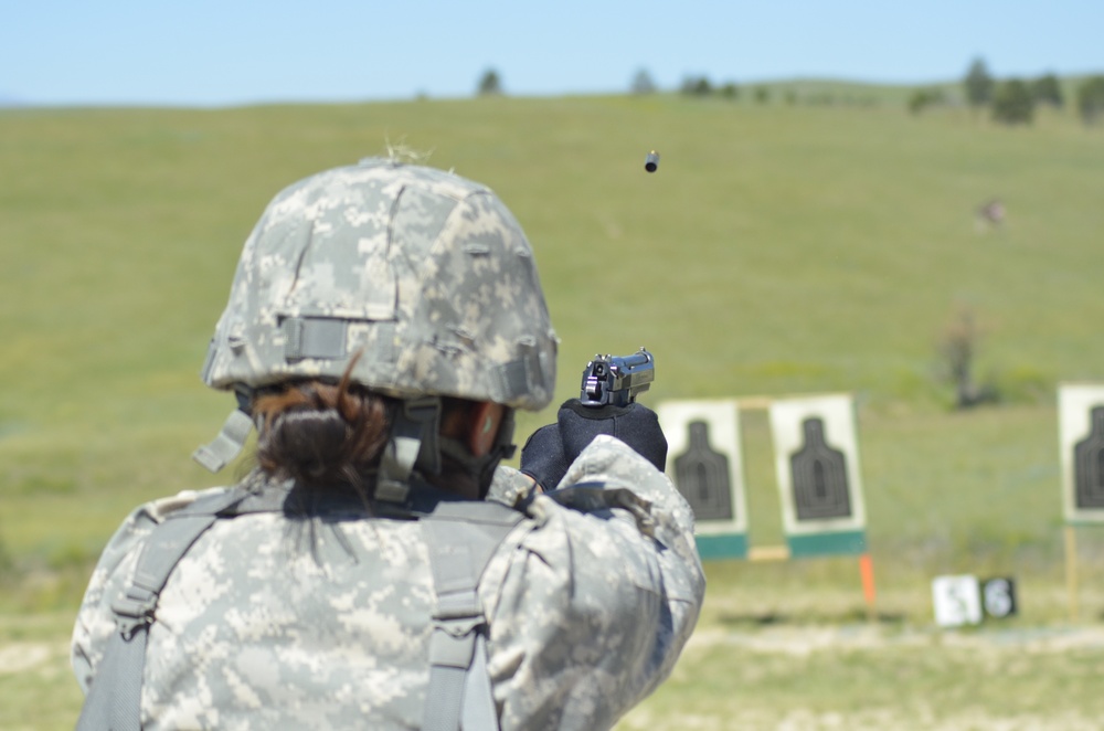 235th Military Police Company M9 Beretta Qualification