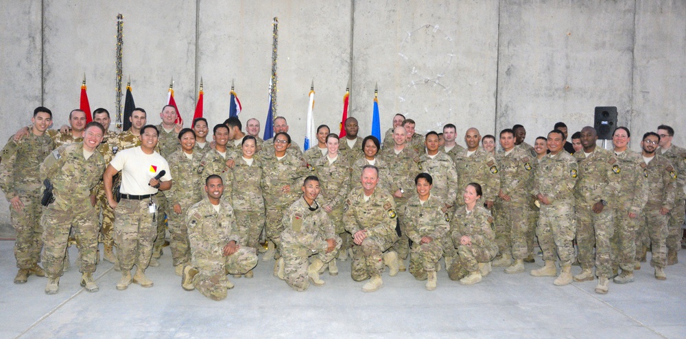 NATO Role III MMU Kandahar Celebrates Hospital Corps 118th Birthday