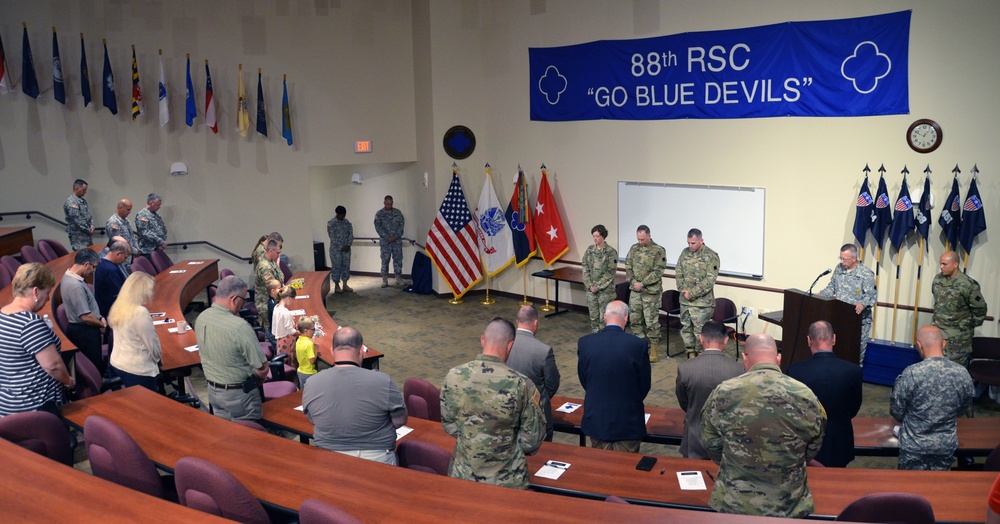 88th RSC welcomes new HHC commander