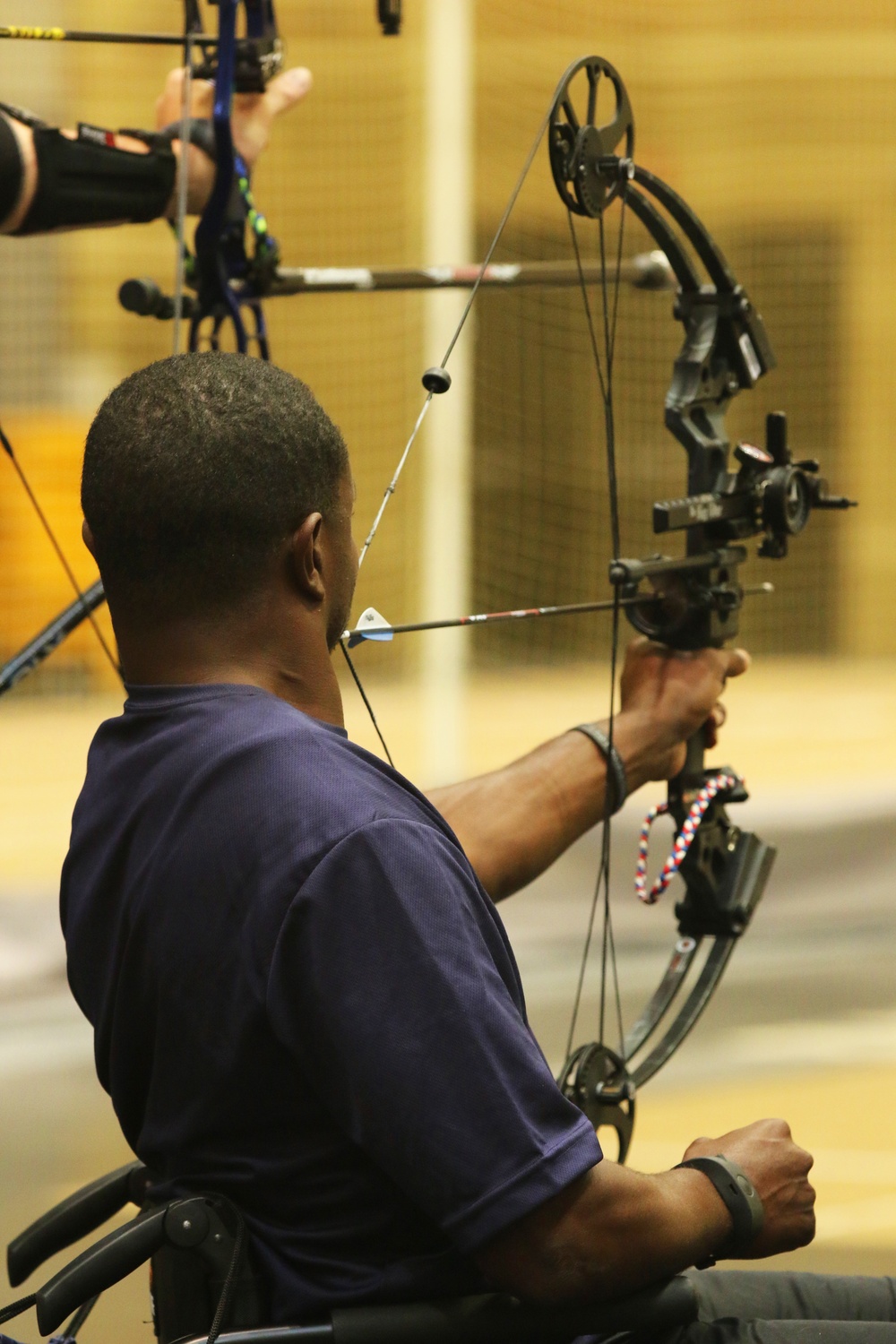 2016 DOD Warrior Games - Athlete Navy veteran Petty Officer 3rd Class Henry Sawyer