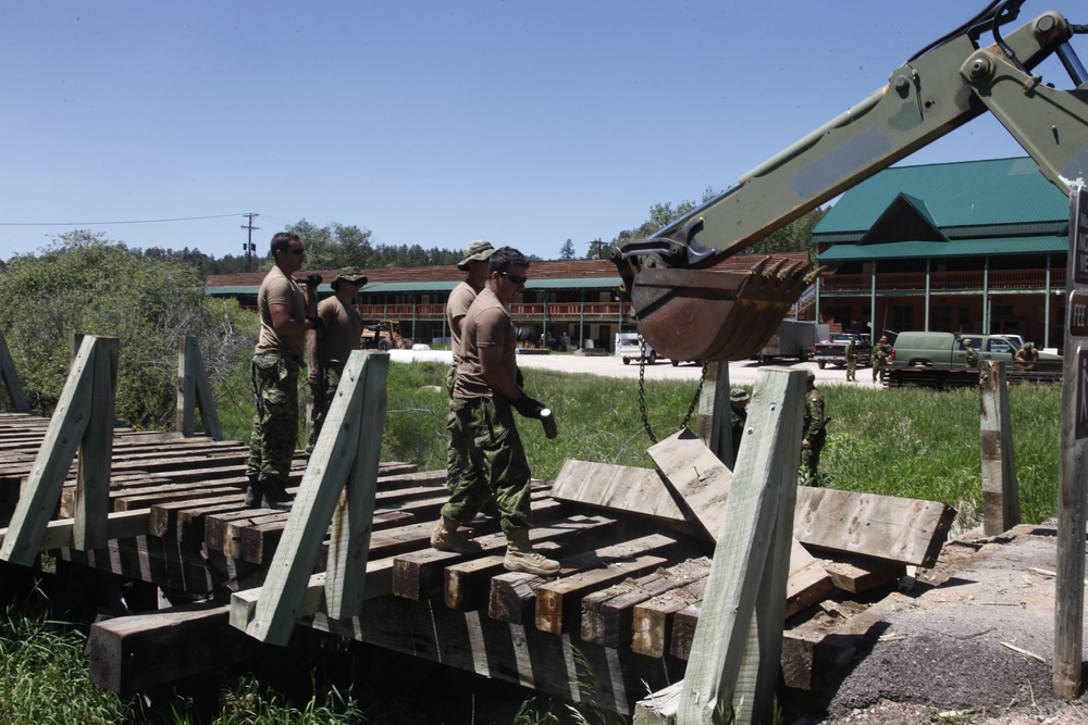 Foot Bridge Building