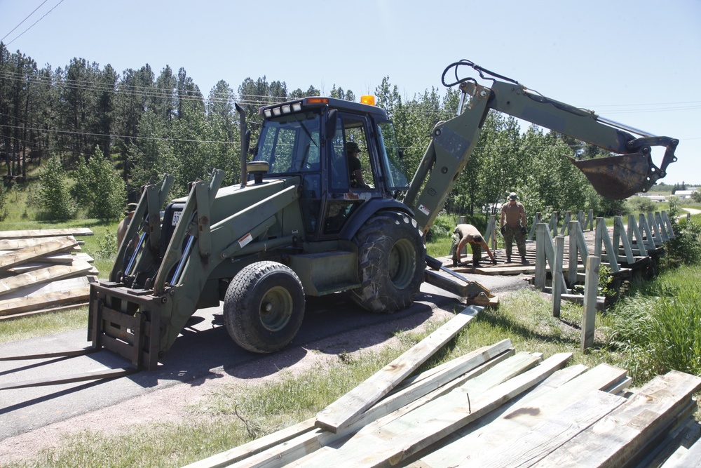 Foot Bridge Building