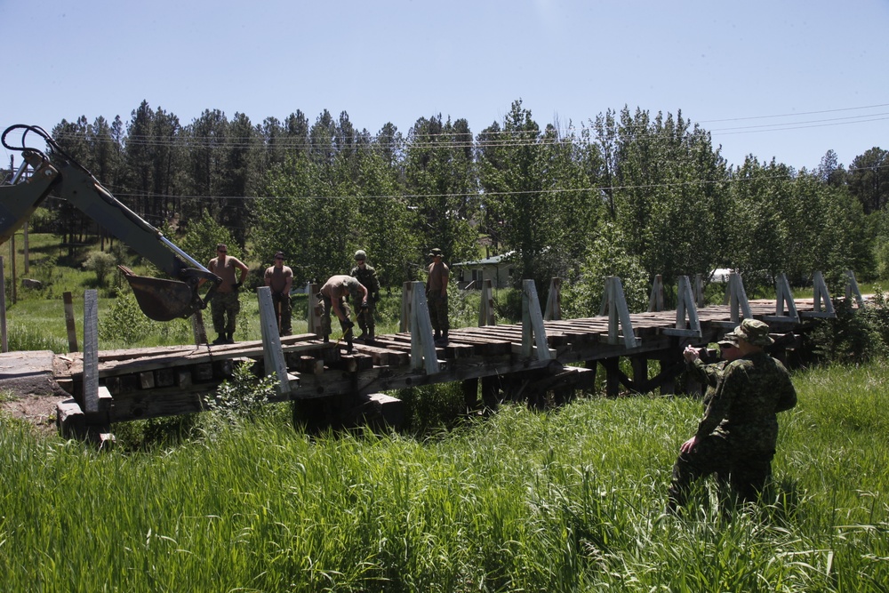 Foot Bridge Building