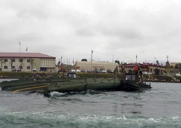 Walking on Water: 7th ESB builds river bridges alongside NMCB-5