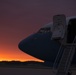 Sun rises over spectacular SAM aircraft