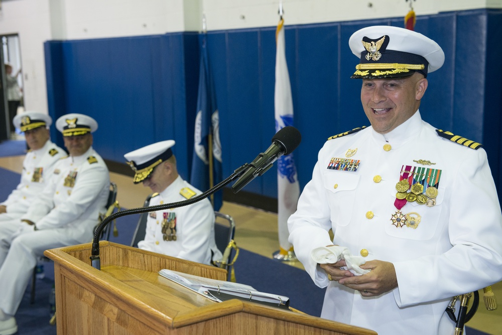 USCG Training Center Cape May Change of Command