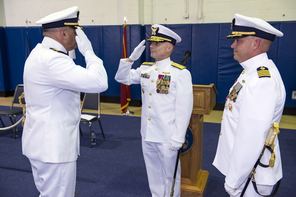 USCG Training Center Cape May Change of Command