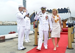 Submarine Squadron 7 Changes Leadership