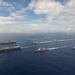 USS John C. Stennis (CVN 74) and USS Ronald Reagan (CVN 76) conduct dual aircraft carrier strike group operations