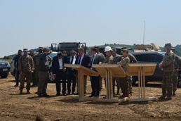 Bulgarian Minister of Defense Meets with Tennessee Army National Guard during Operation Resolute Castle