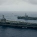 USS John C. Stennis (CVN 74) and USS Ronald Reagan (CVN 76) conduct dual aircraft carrier strike group operations