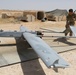 U.S. Soldiers prepare UAV for flight