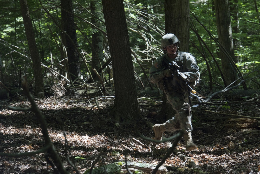 Running through the Woods