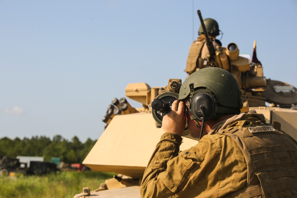 Path of destruction: 2nd Tanks head down range for gunnery qualification