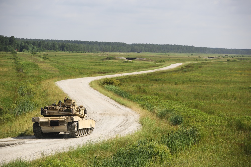 Path of destruction: 2nd Tanks head down range for gunnery qualification