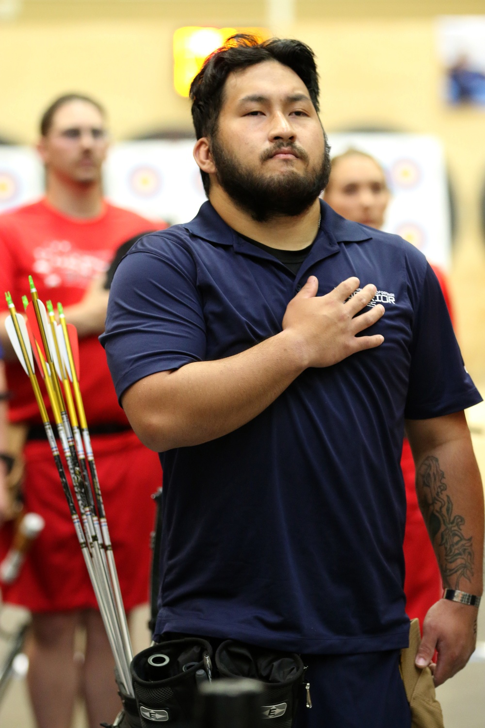 2016 Warrior Games - Athlete U.S. Navy Veteran Roel Espino