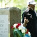 Wreath laying ceremony to remember Joe Louis “The Brown Bomber” in Arlington National Cemetery