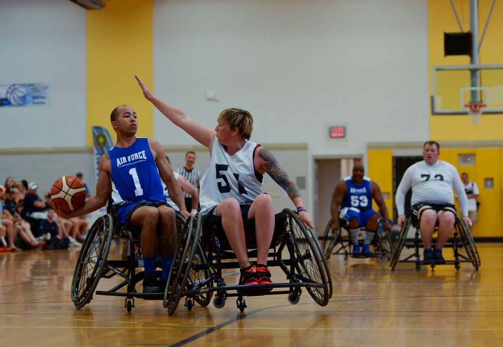 2016 DoD Warrior Games Basketball