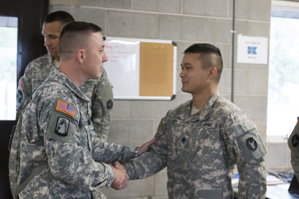 34th ID CSM Visit