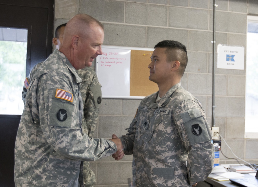 34th ID CSM Visit