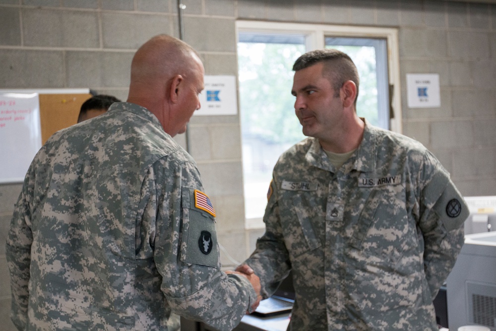 34th ID CSM Visit