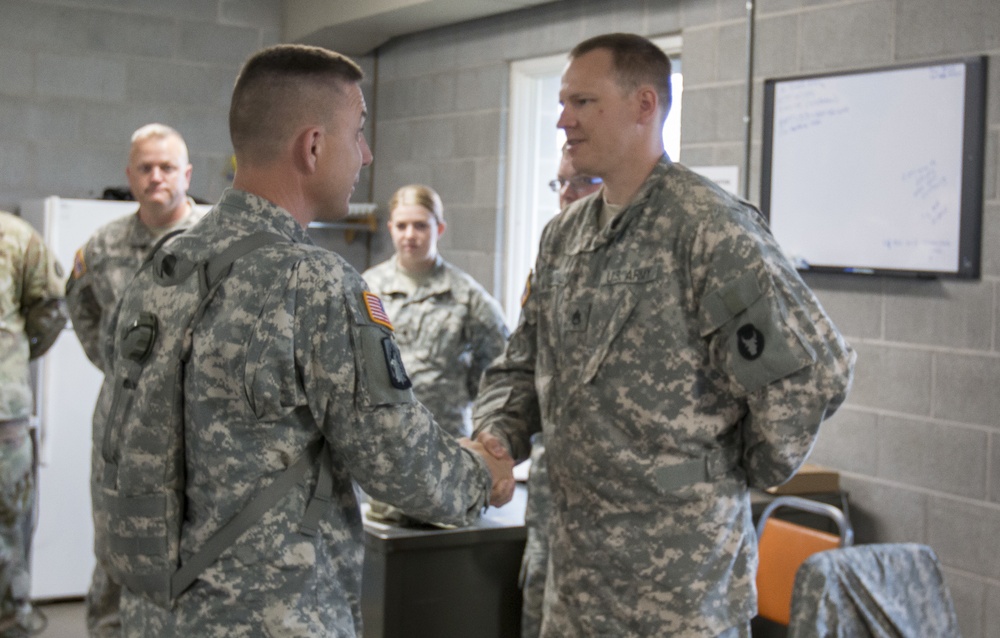 34th ID CSM Visit