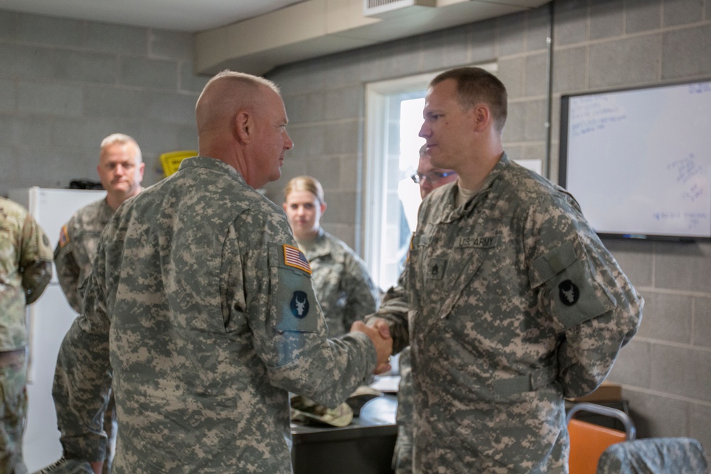 34th ID CSM Visit