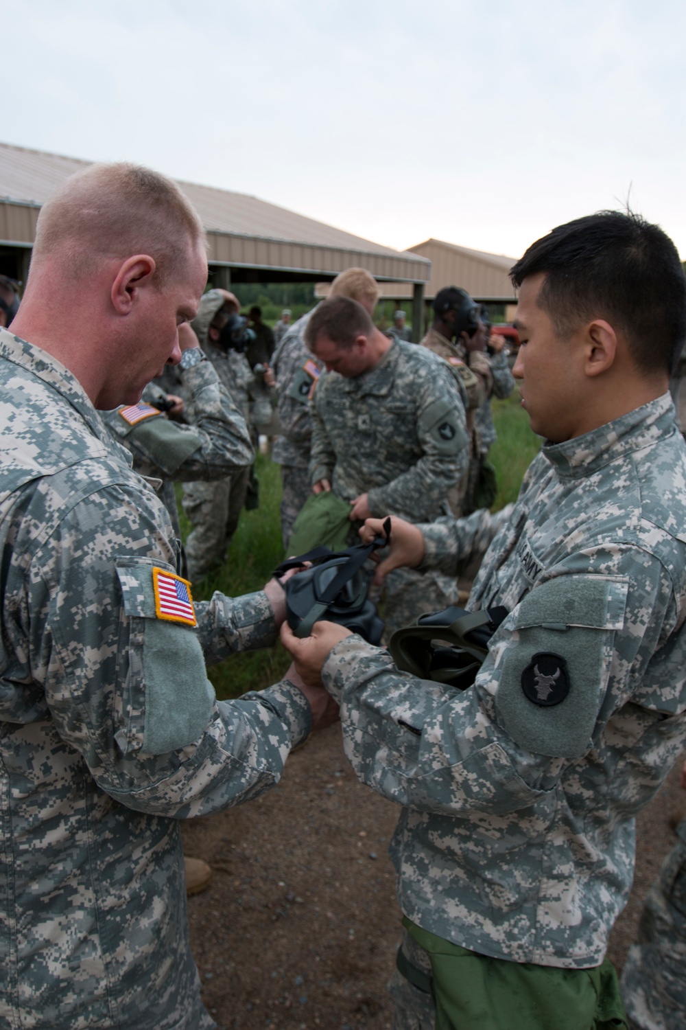 HSC 834th ASB Conducts NBC Training