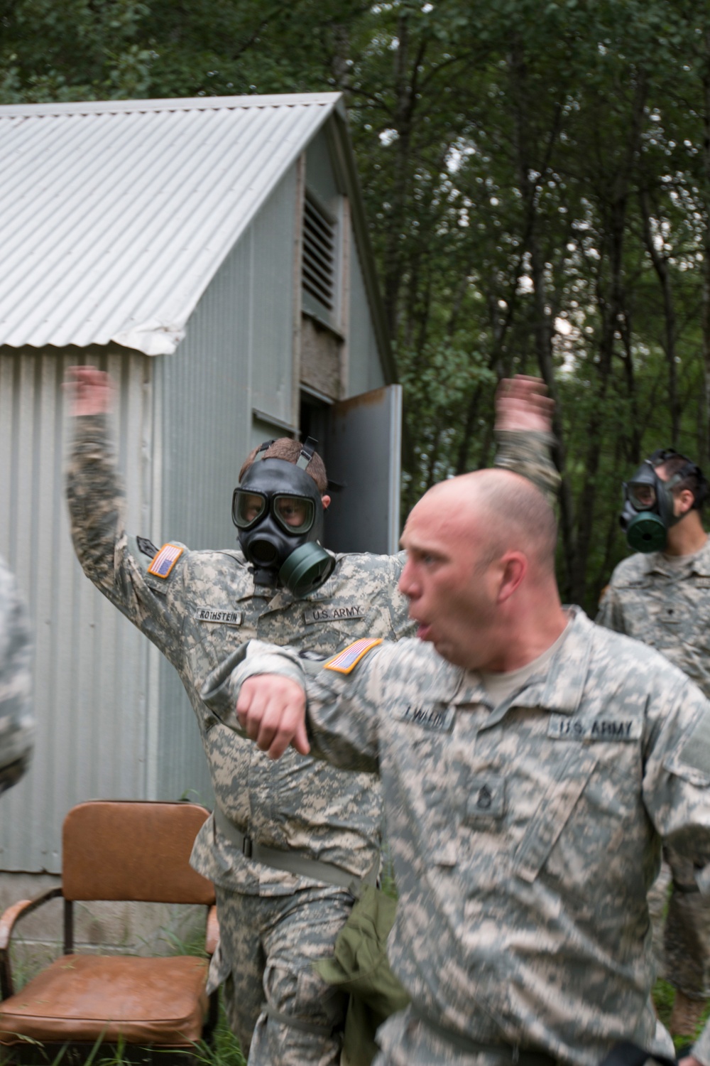 HSC 834th ASB Conducts NBC Training