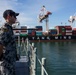 U.S. and Australian forces underway HMAS Adelaide