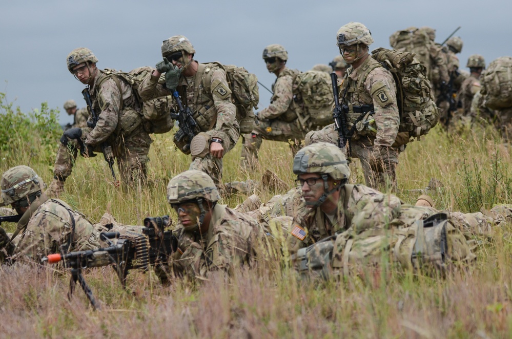 Saber Strike 16 Air-land, Airfield Seizure and Objective Assault