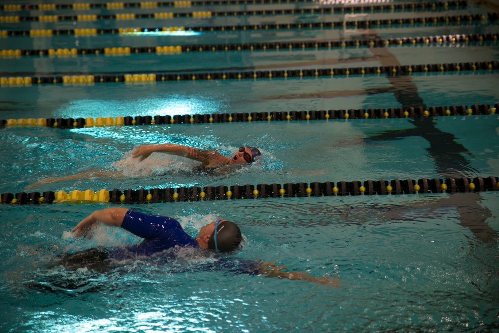 2016 DoD Warrior Games Swim Practice