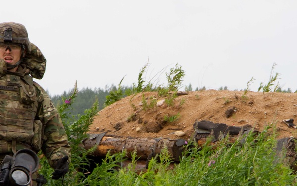 2nd Cavalry Regiment fire javelin at Saber Strike 16