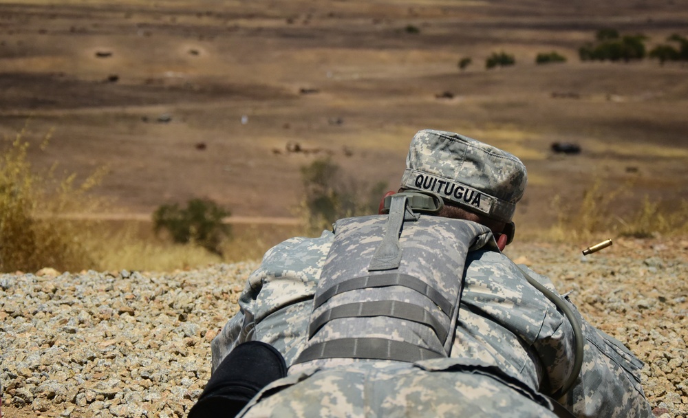 Guam Army National Guard snipers focus down range during XCTC 2016