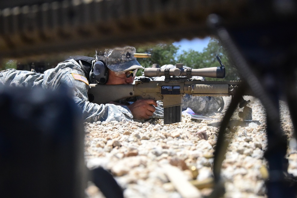 Guam Army National Guard snipers focus down range during XCTC 2016